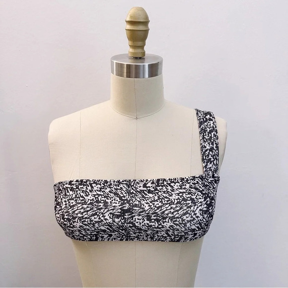 Minimale Animal One Shoulder Bikini Top Printed - Picture 5 of 5